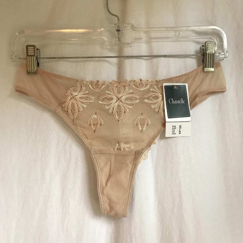 NWT Chantelle Lace Thong